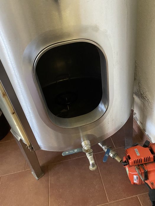 Cuba inox 500 litros