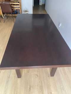 Mesa de jantar em Mogno maciço