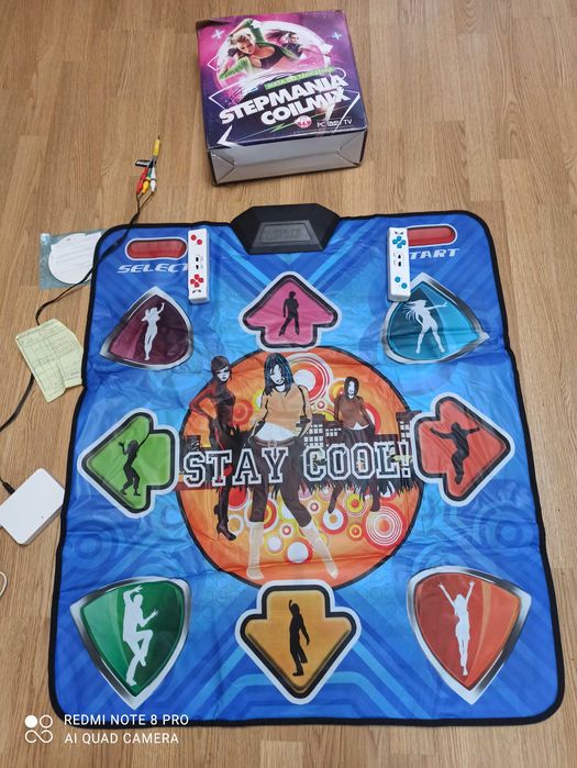 Танцевальный музыкальный детский коврик Stay Cool подключение USB+ТВ