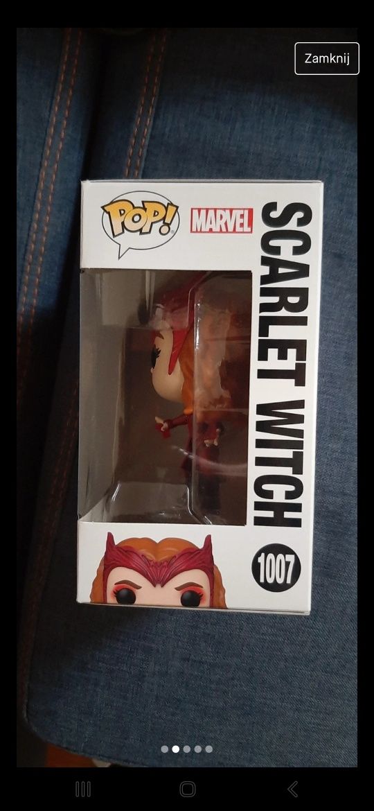 Funko pop Scarlet Witch Wanda Maximoff Marvel