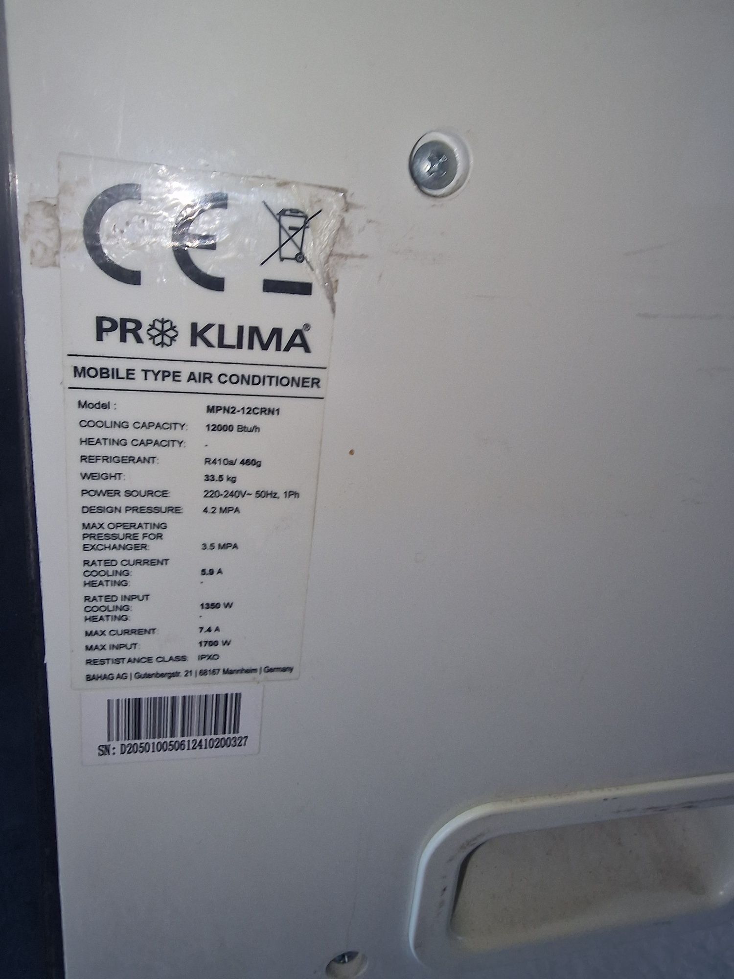 Klimatzator PROKLIMA