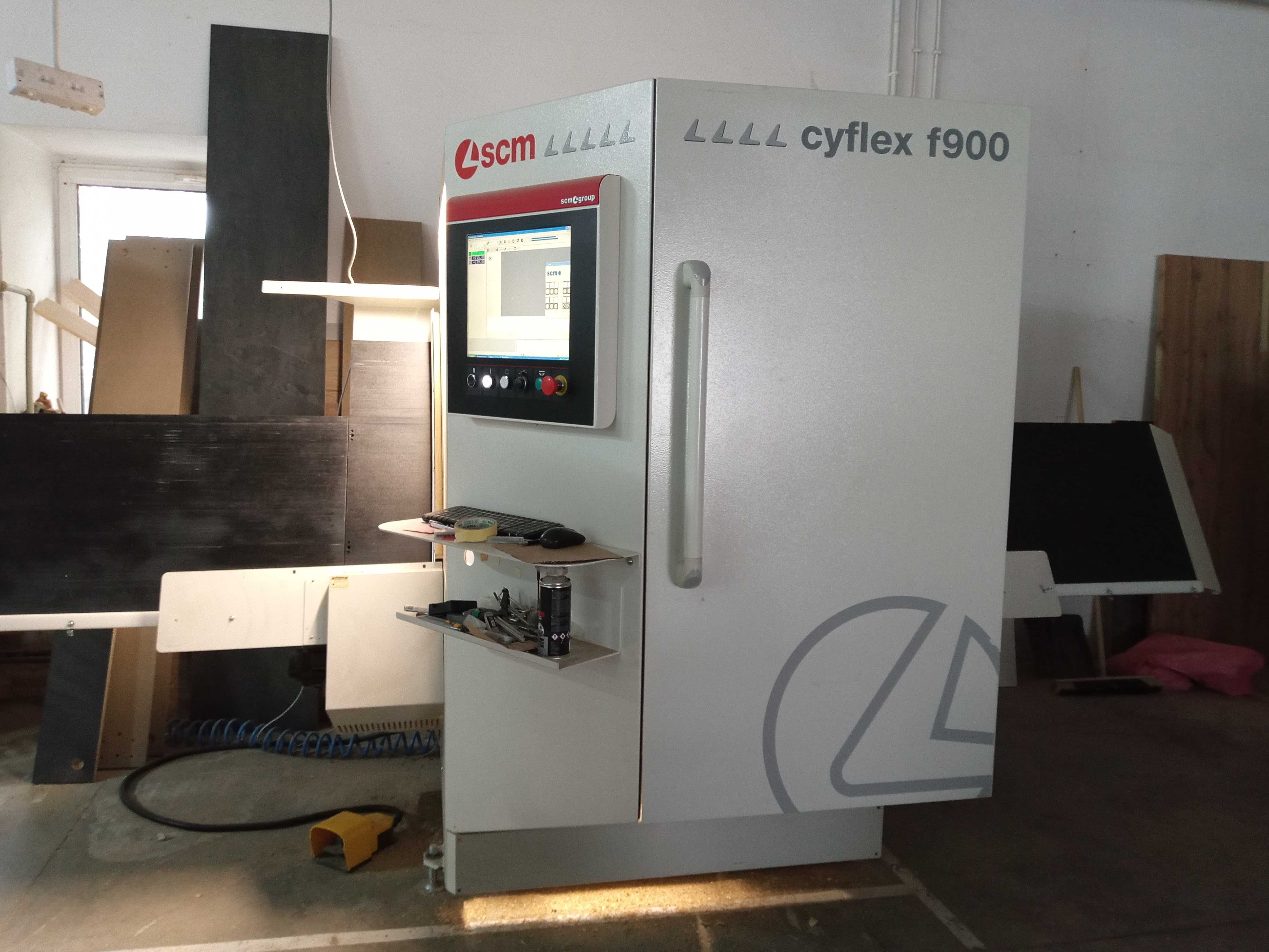 Cyflex f900 SCM centrum obróbcze, wiertarka