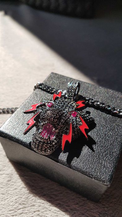 Wisiorek Black Leopard