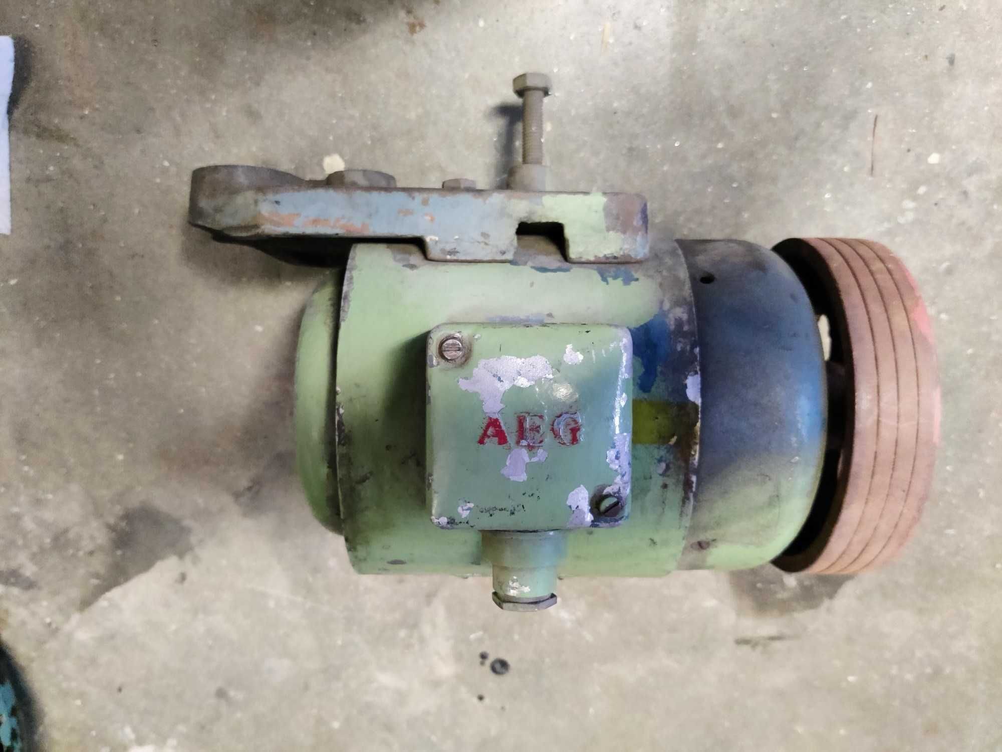 Motor Industrial, elétrico, trifásico, AEG, 50HZ