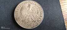 Moneta srebrna Polska 10 zł 1933 zzm Głowa Kobiety Polonia srebro ag