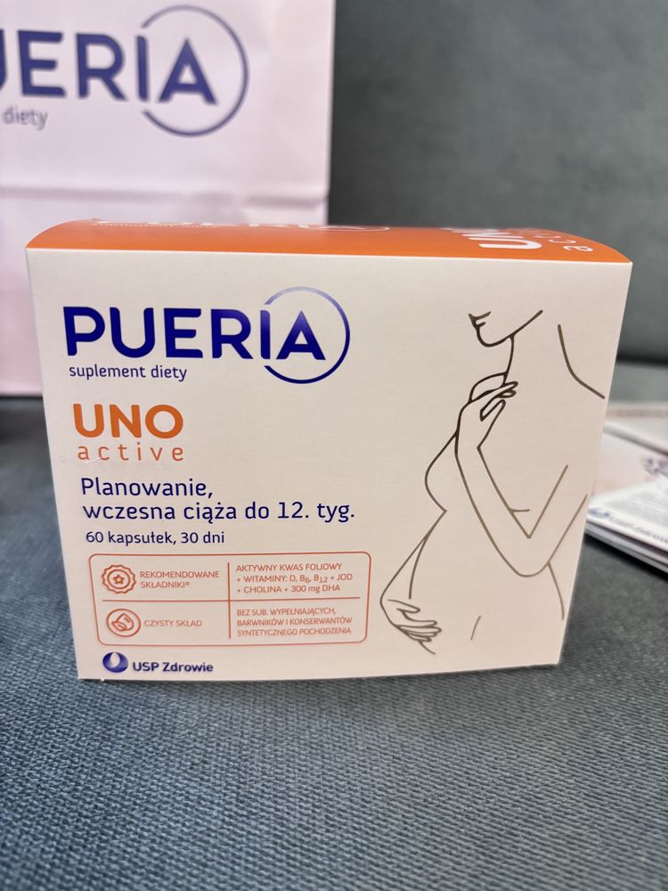 PUERIA zestaw planowanie ciąży suplementy prezent