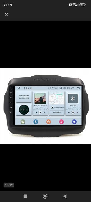 Radio nawigacja JEEP RENEGADE rezerwacja