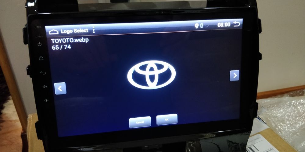 Магнитола Toyota Land Cruiser GPS Android 9 PX6 4/32g Wi-Fi Bluetooth