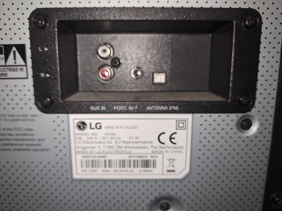 Głośnik boombox partybox LG OK55 500W