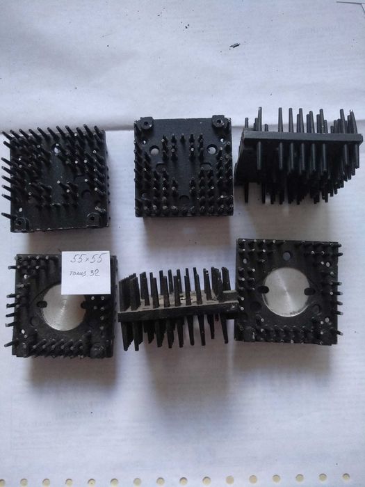 Радиаторы алюминиевые для охлаждения транзисторов, диодов