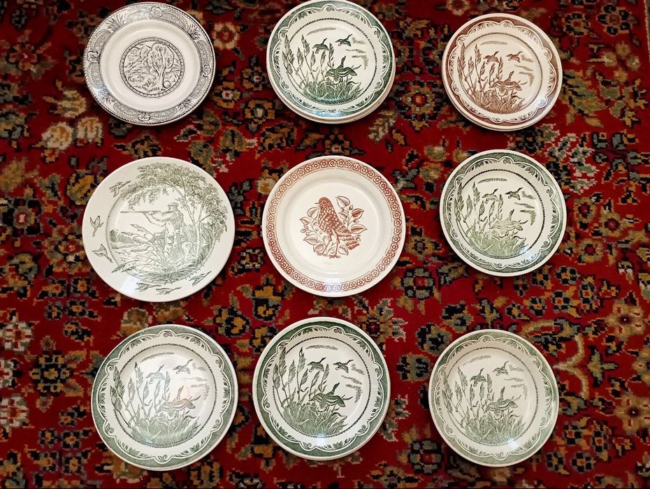 Тарелки Охота, Утки, Буди, Пейзаж, Природа