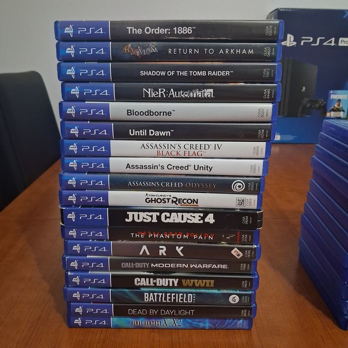 Lote Jogos PS4 – Ação / Aventura / RPG / Shooter – 18 Jogos