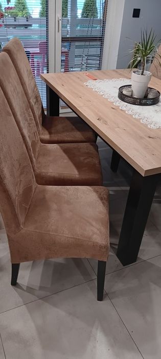Komplet 6 krzesel do salonu/jadalni