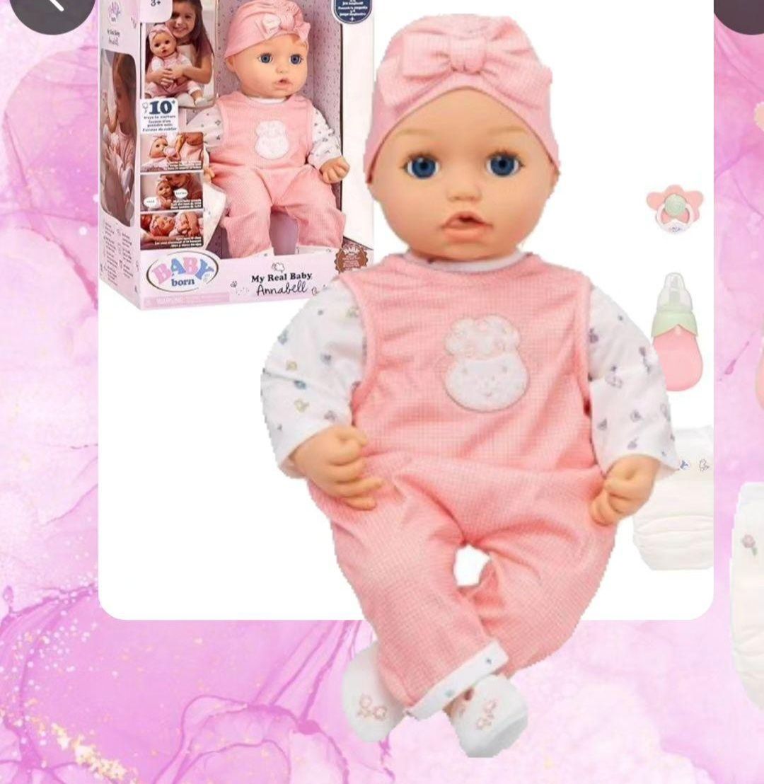 Baby Born My Real Baby Doll Аннабель - Блакитні очі: реалістична ляль