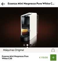 Máquina Nespresso Essenza Mini Branca (nova)