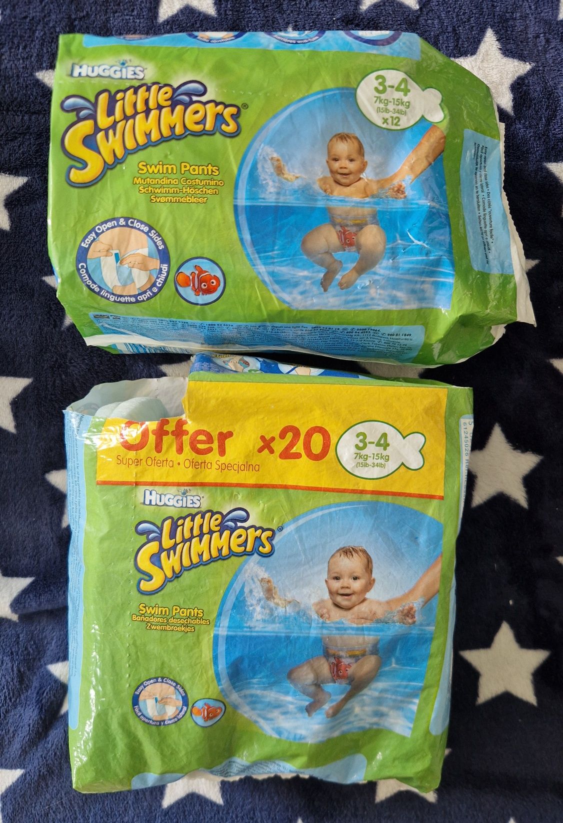 Huggies Little Swimmers pieluszki do wody rozm. 3-4 (7-15 kg), 20 szt.