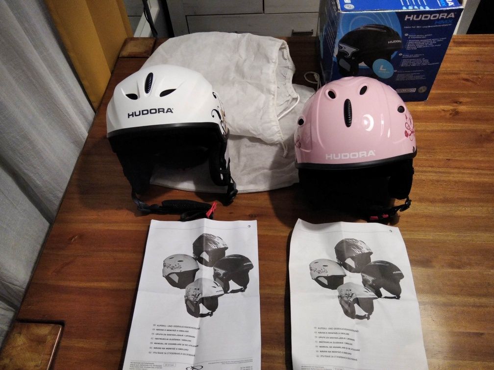 Kask narciarski Hudora