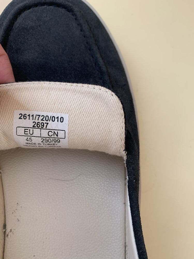 Чоловічі сліпони,мокасини Zara. Розмір 44-45.
