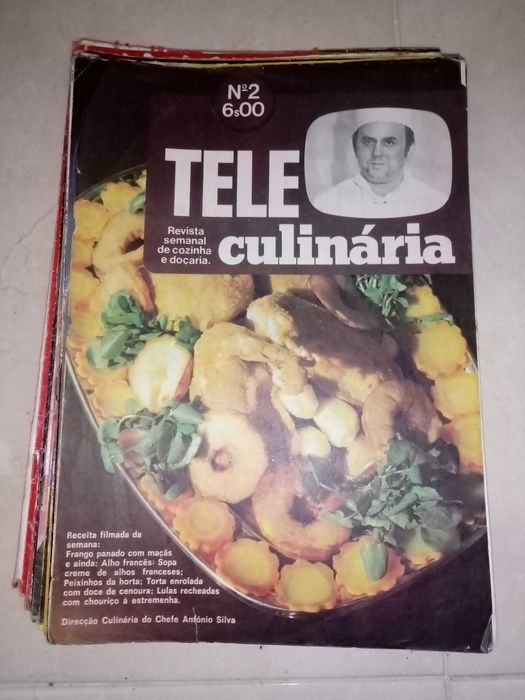 58 livros de culnária chefe António Silva