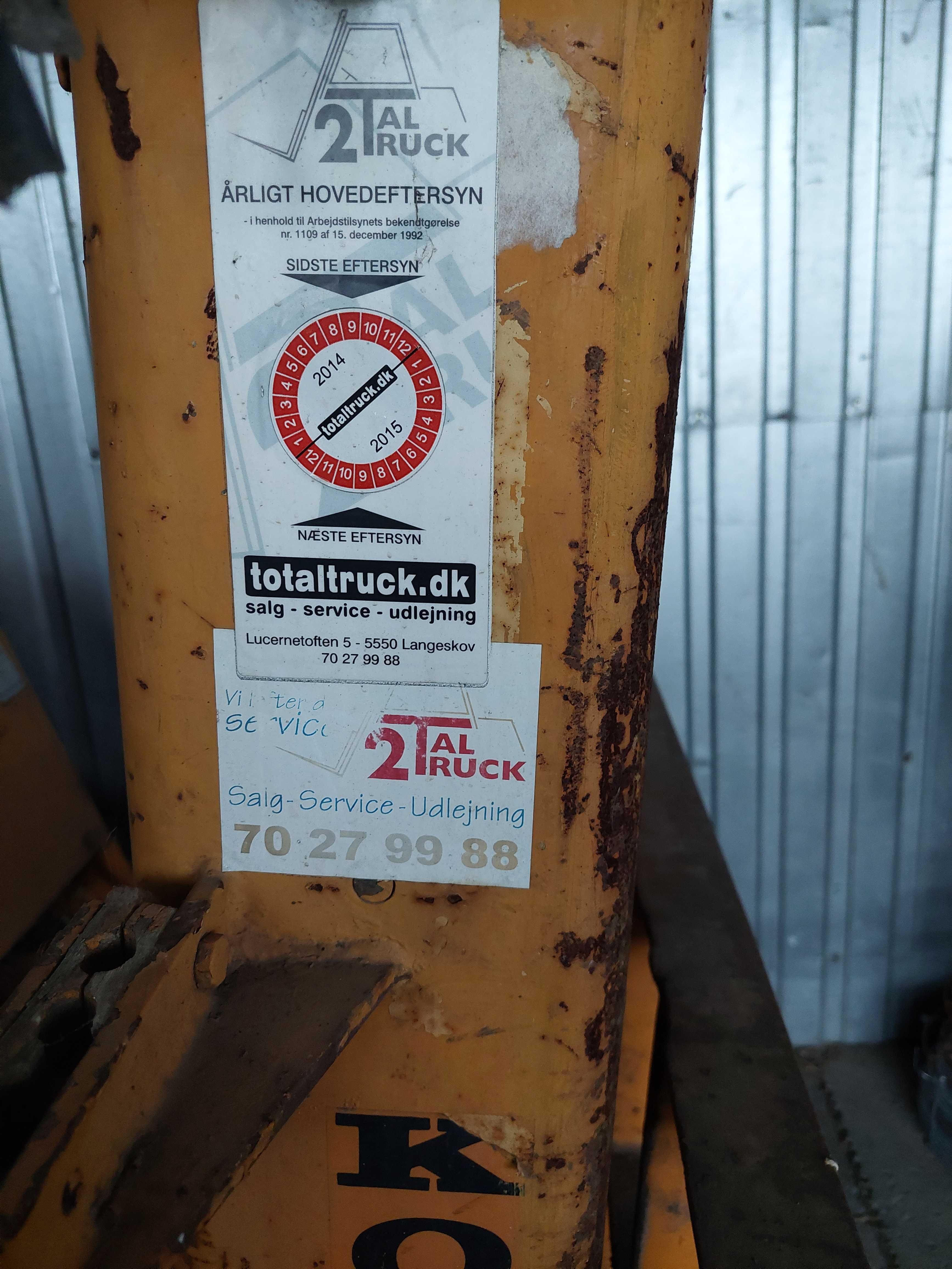 wózek widłowy Komatsu