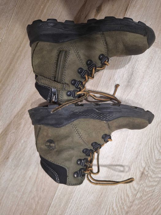 Buty dla dzieci trapery zimowe Timberland zielone rozmiar 27