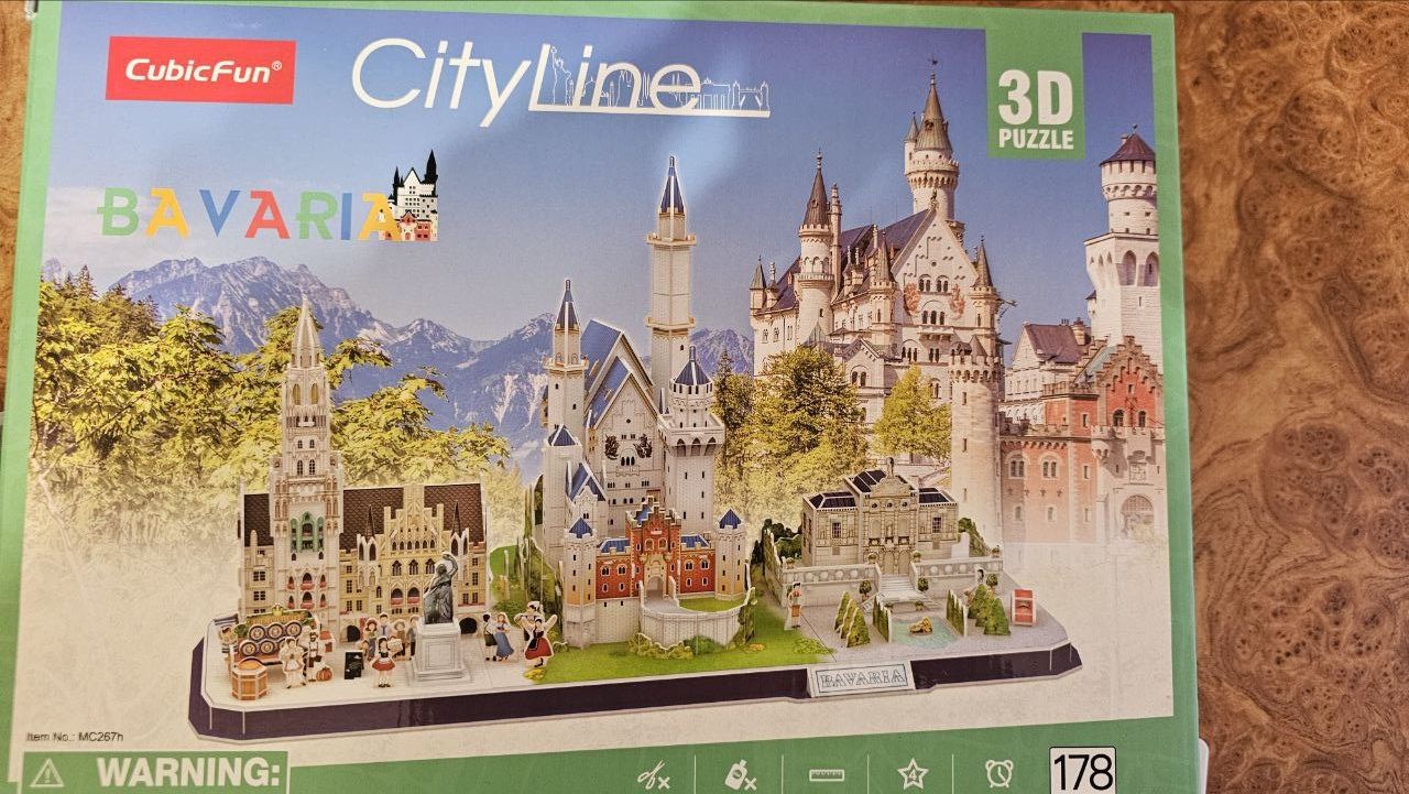 Пазл 3D Bavaria Баварія