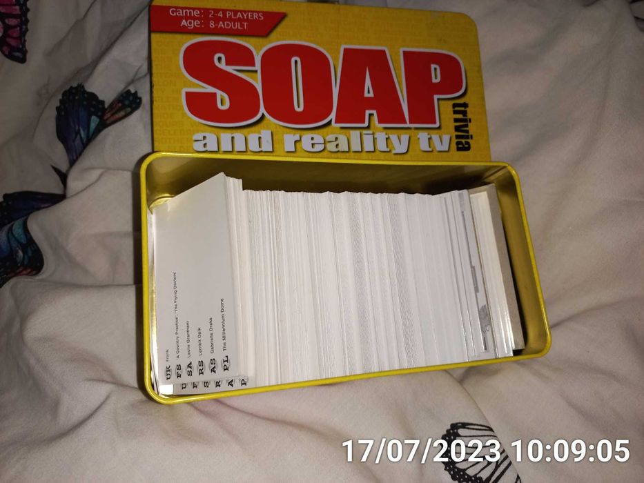 настольная игра на английском языке Soap and Reality TV Trivia