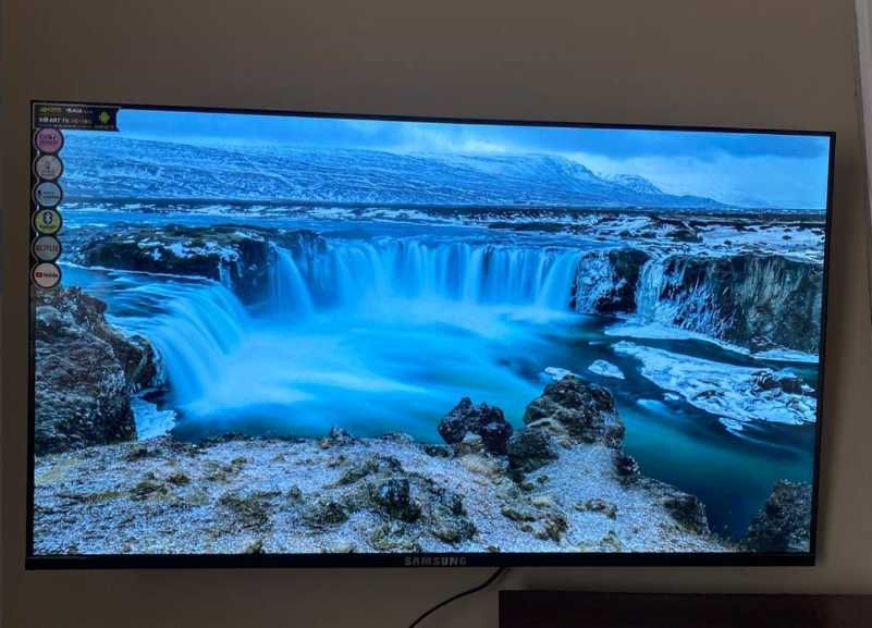 Телевізор 45 дюймів Smart Samsung з голосовим управлінням телевизор