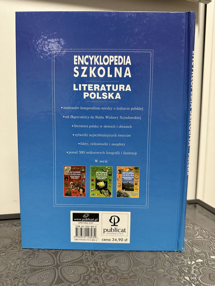 Encyklopedia szkolna Literatura polska Joanna Knaflewska