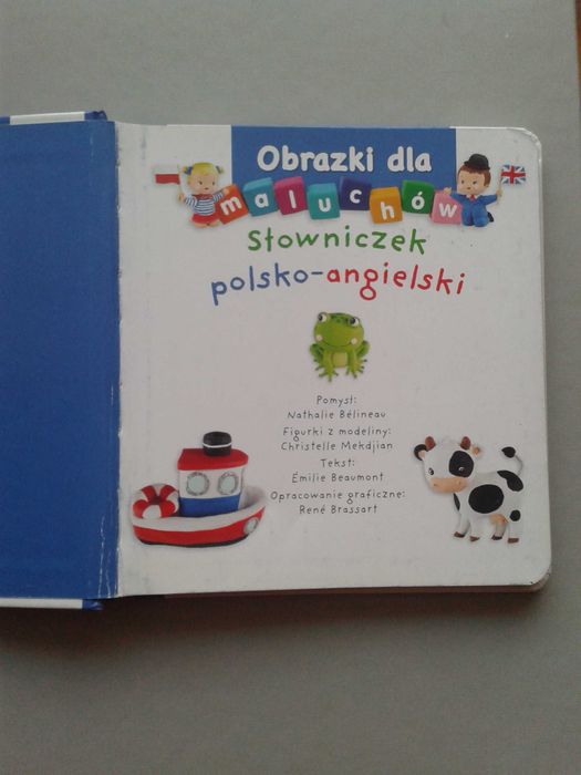 Książka Słowniczek polsko-angielski dla dzieci