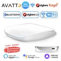 Смарт-шлюз AVATTO Tuya ZigBee3.0/BLE, хаб для умного дома,