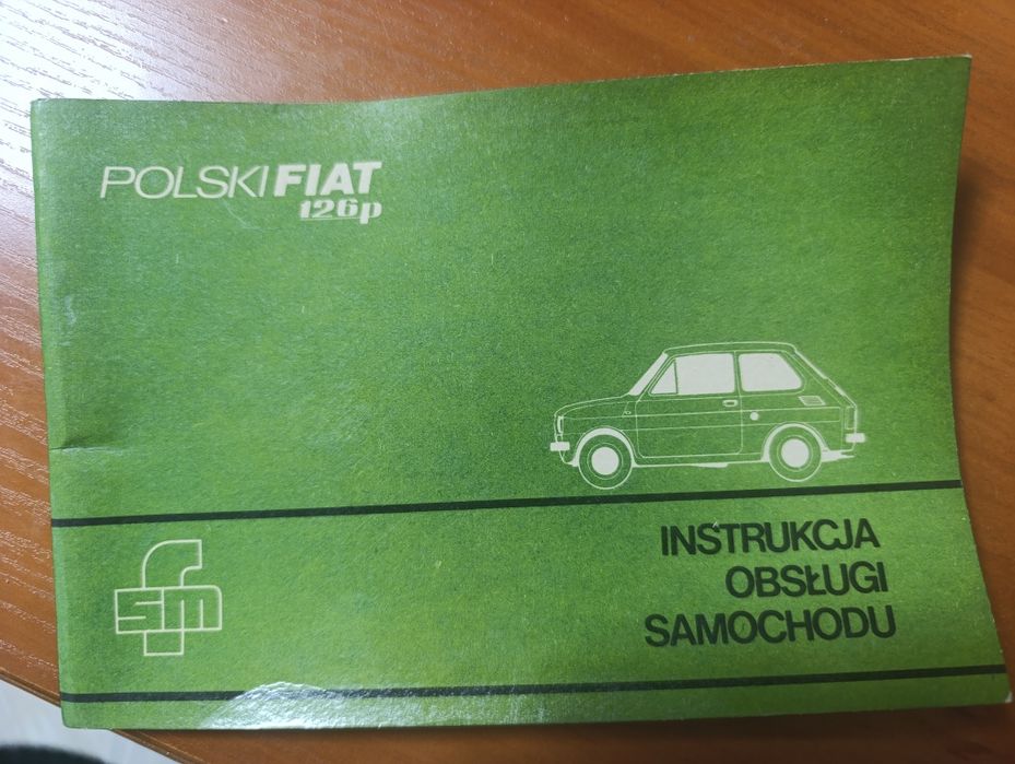 Książka Instrukcja Fiat 126p 1978