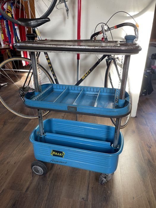 Hazet wózek warsztatowy 1955 pierwsza seria gedore narzedziowy szafk