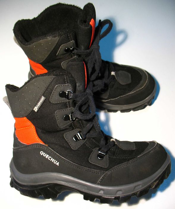 Buty jesienno-zimowe, trekkingowe Quechua - Decathlon. Rozmiar 34.