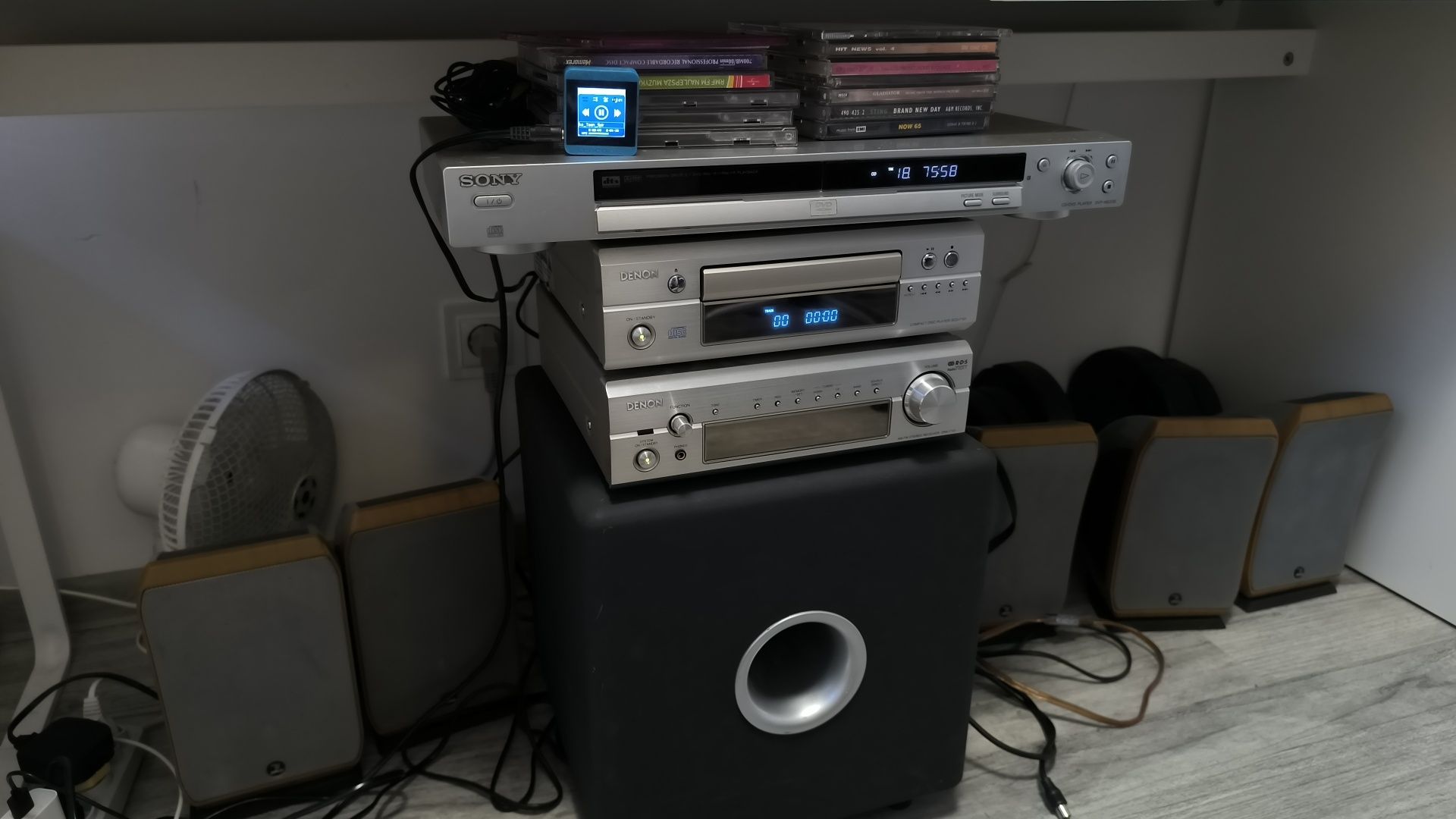 Zestaw kina domowego Demon DCD-F101 plus DRA- F101 JmLab Focal zestaw
