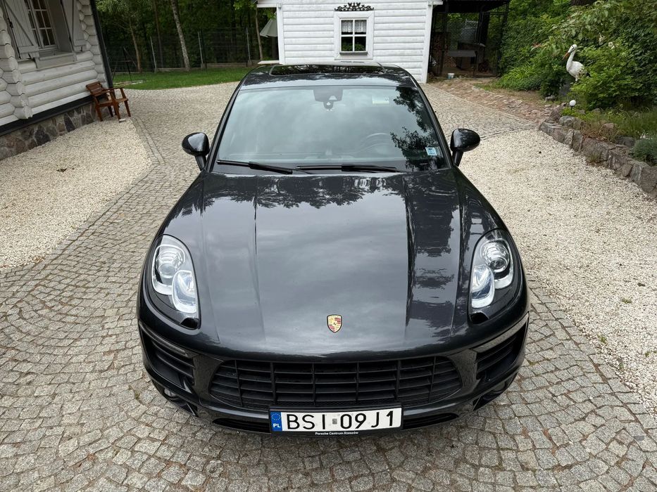 Porsche Macan 4x4 Piękne skóry Navi Xenon Panorama Kamera PDC 19' Serwisowany