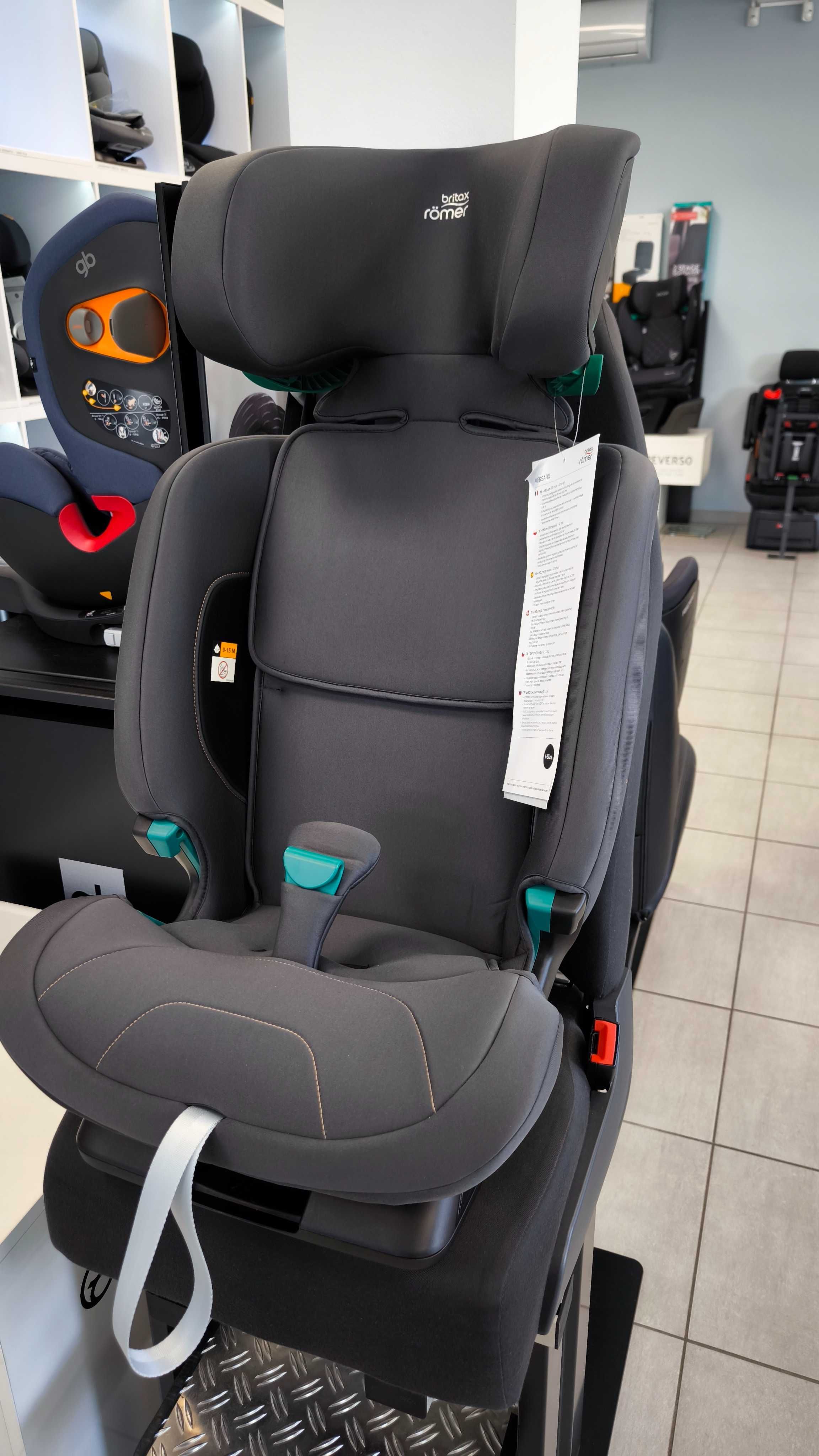 BRITAX ROMER VERSAFIX fotelik 76-150cm ISOFIX Przodem do jazdy