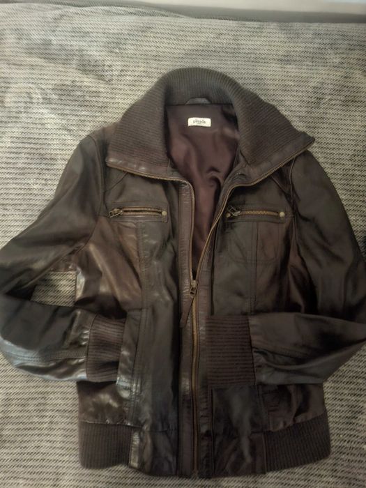 Blusão biker como novo