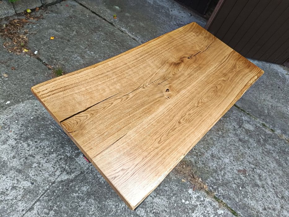 Blat na stół biurko ławę 140x70 Live Edge
