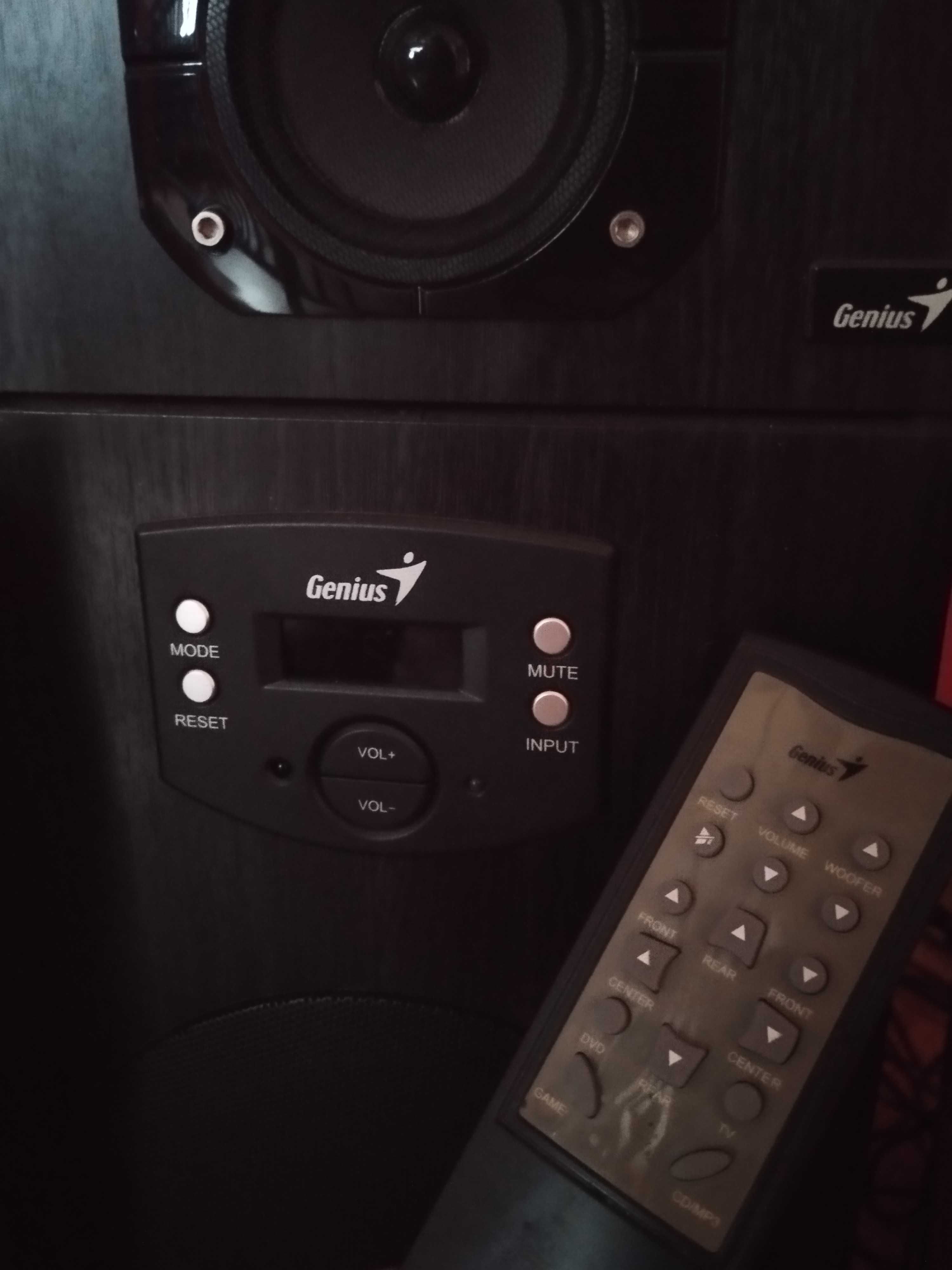 Zestaw głośników 5.1 Genius SW-HF 125 W czarny kino domowe