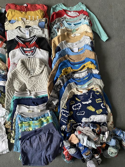 Paka ubran dla chlopca 86-92