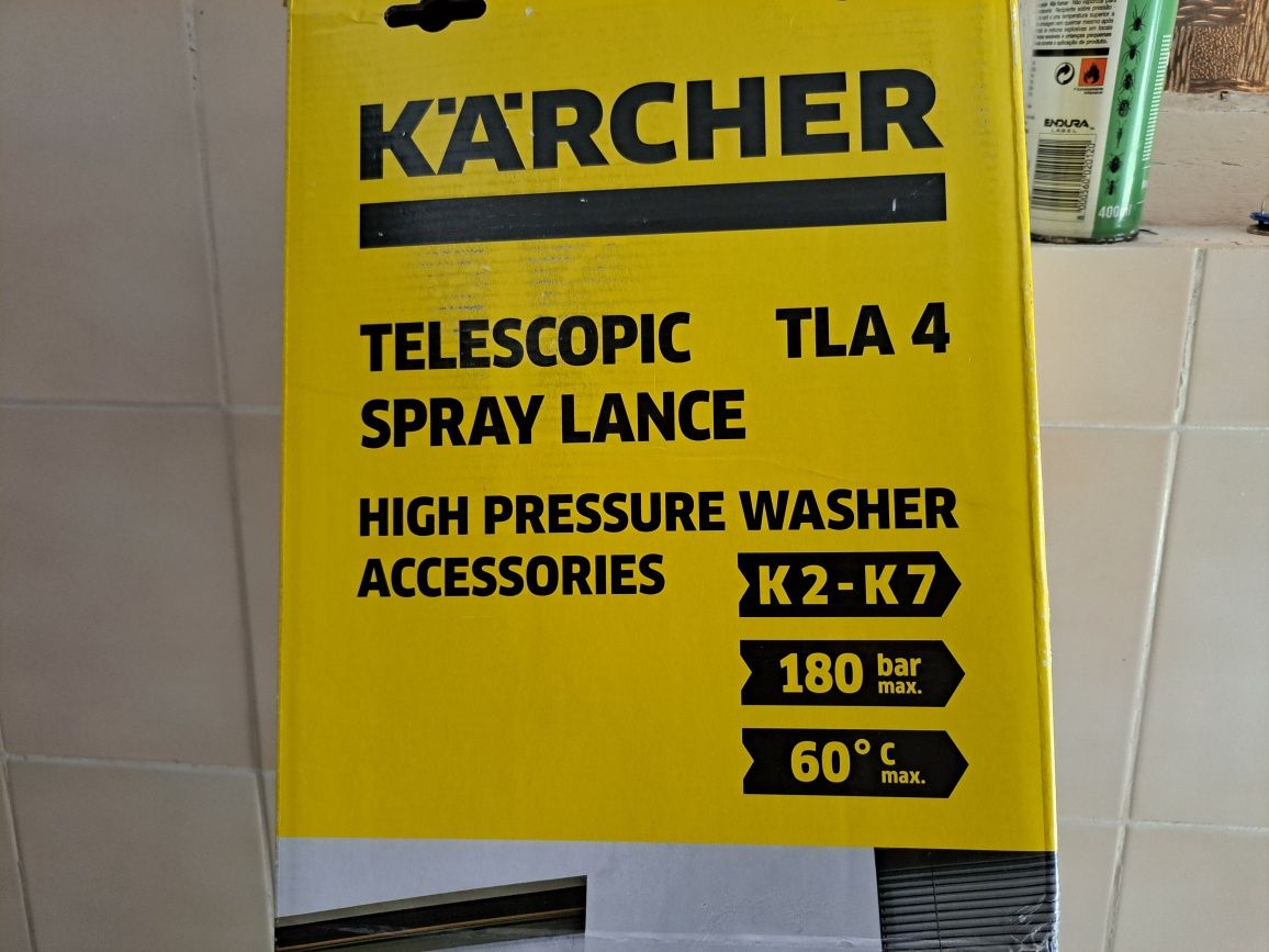 Lança telescópics de lavagem KARCHER até 4 metros