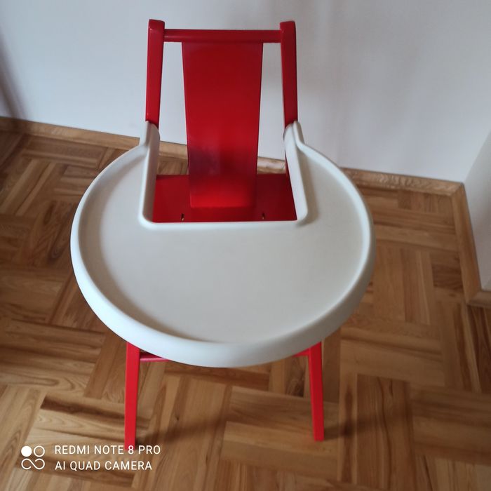 Krzesełko do karmienia Ikea Blames z tacą