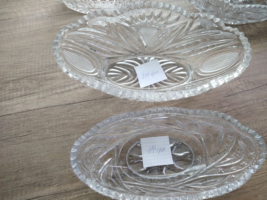 Кришталевий посуд знову в тренді.