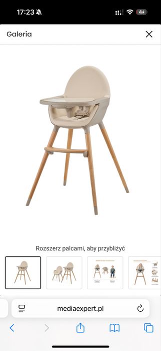 Krzeselko do karmienia kinderkraft