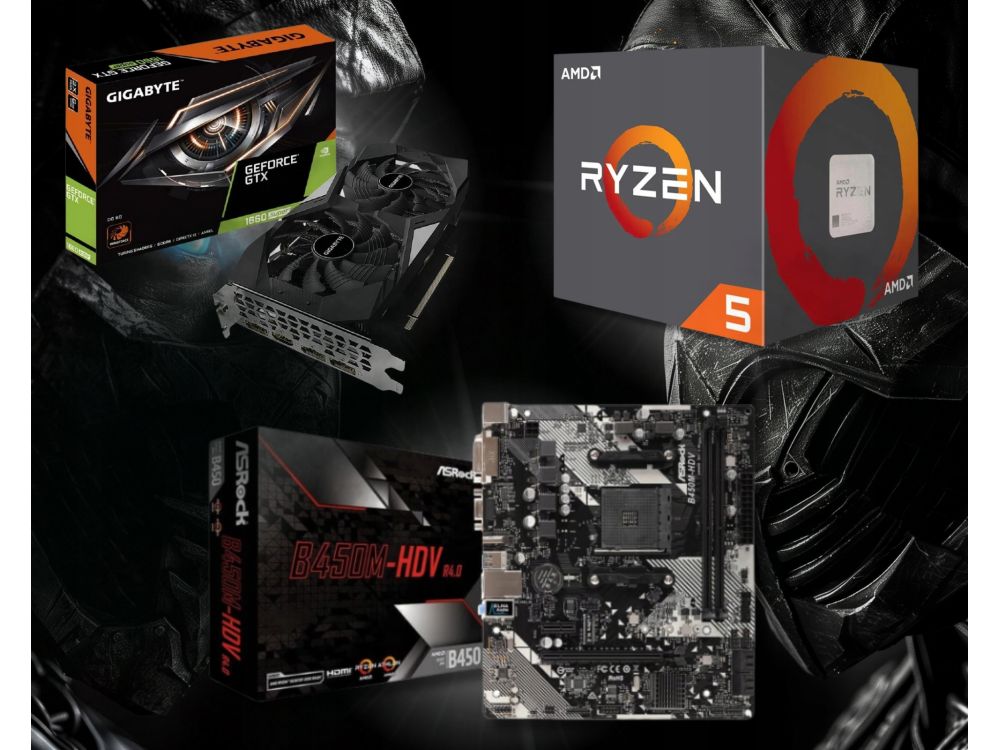 komputer gamingowy striker v5 ryzen 5 16gb ddr4 1tb ssd win11 gtx1660