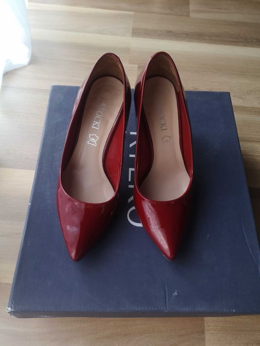 Szpilki Lasocki - kolor czerwona "szmina" :)