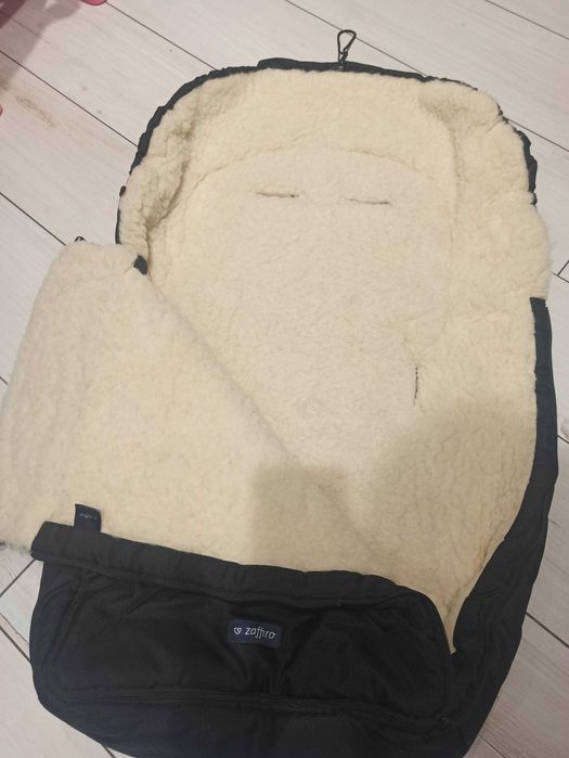 Спальний мішок-конверт на овчині Zaffiro