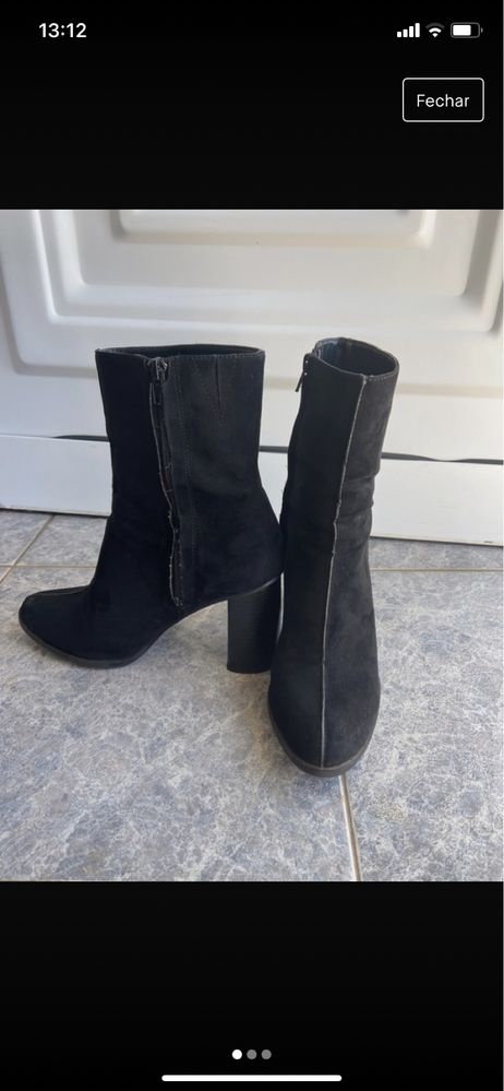 Botas camurça mango