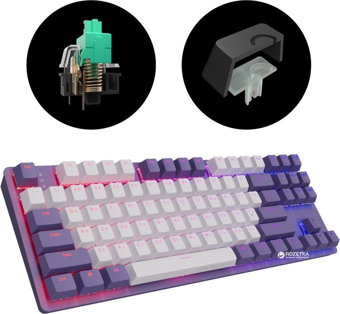 Клавиатура механика dark projekt kd87a
